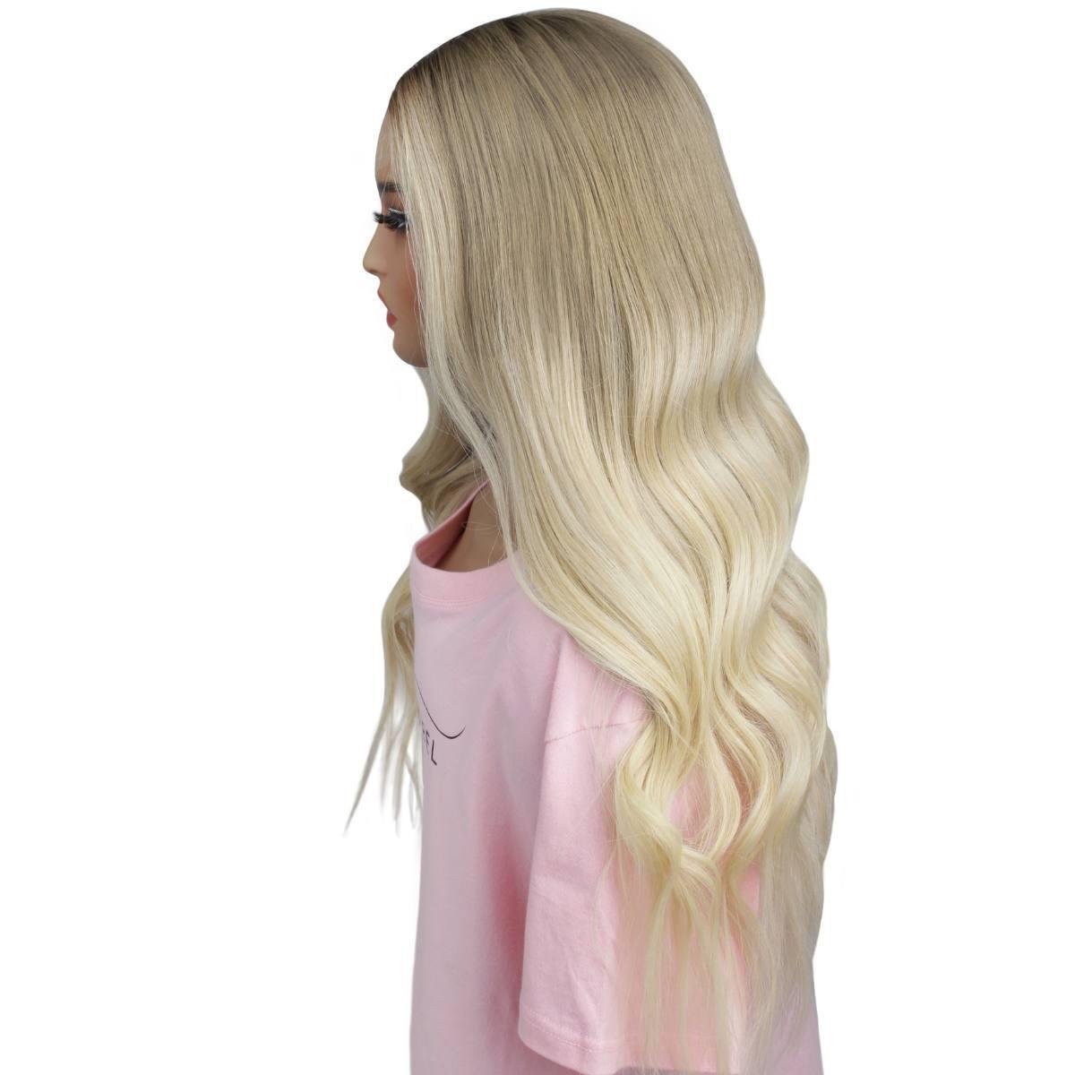 Ruby Glueless 5x5 HD Lace Professionally Colored 100% Human Hair Closure Wig - Private Label