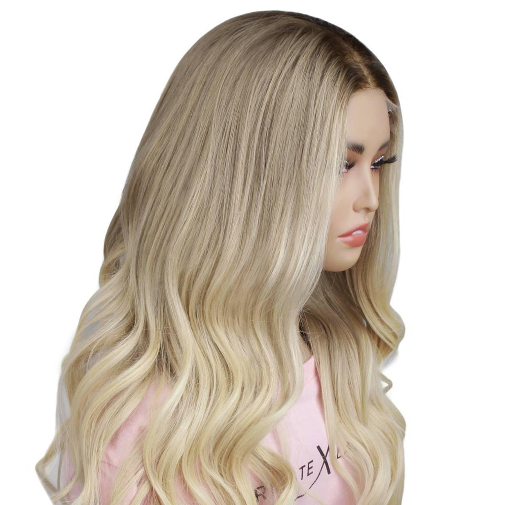 Ruby Glueless 5x5 HD Lace Professionally Colored 100% Human Hair Closure Wig - Private Label