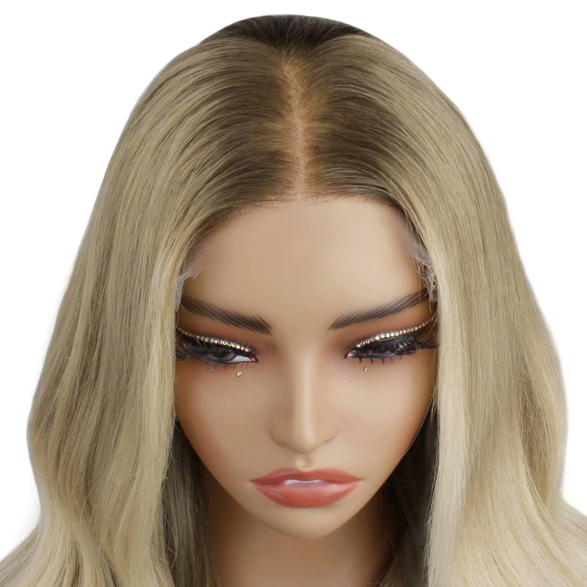 Ruby Glueless 5x5 HD Lace Professionally Colored 100% Human Hair Closure Wig - Private Label