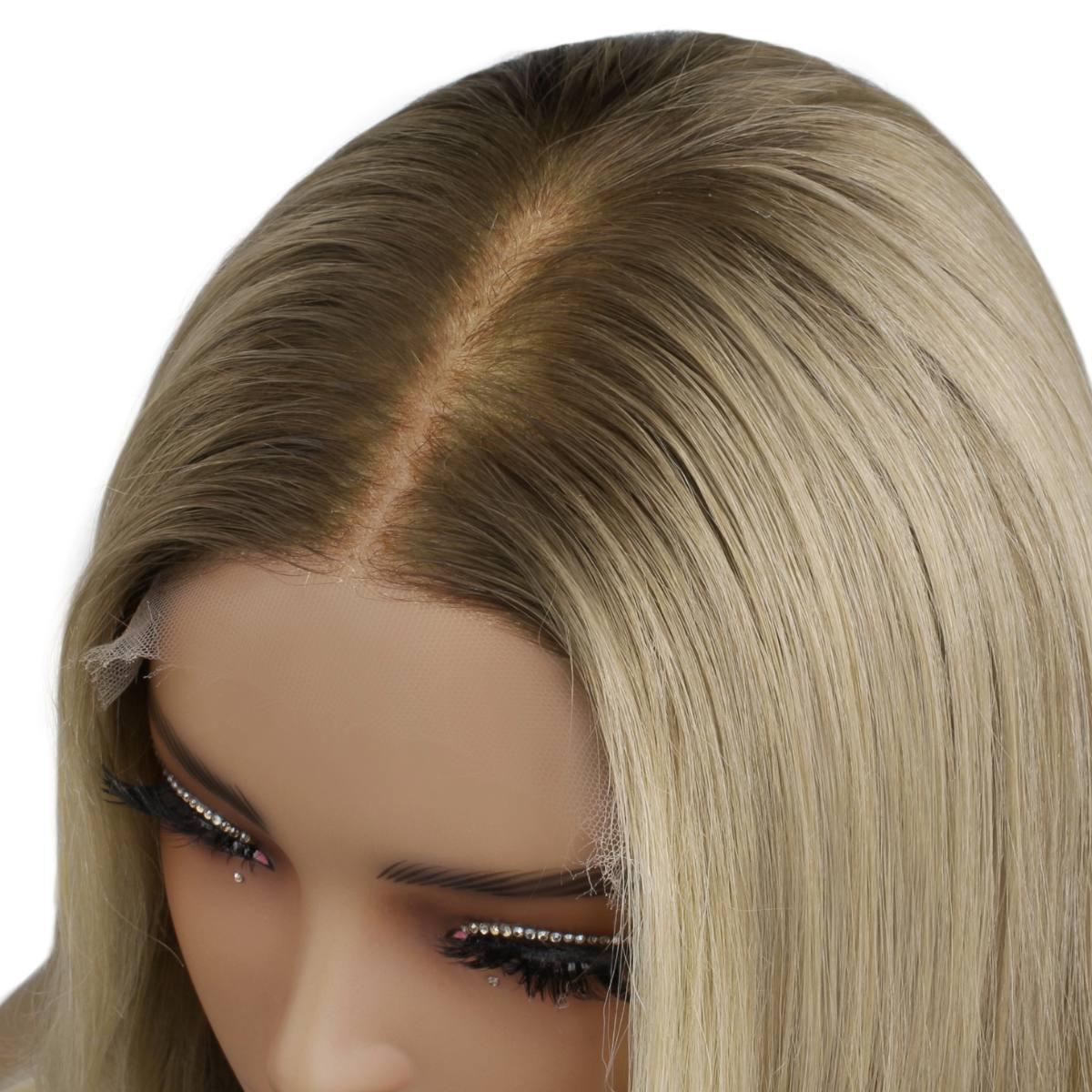 Ruby Glueless 5x5 HD Lace Professionally Colored 100% Human Hair Closure Wig - Private Label