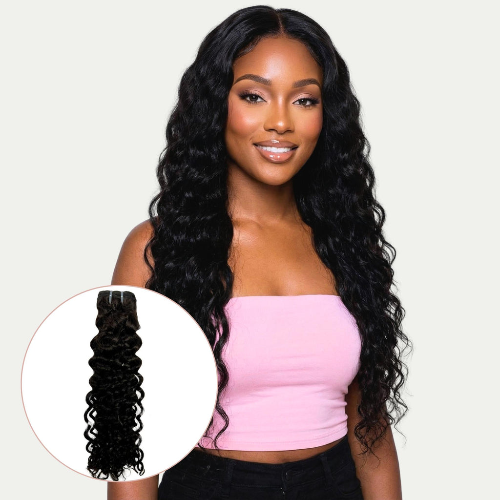 Spanish Wave 100% Human Hair Bundles - Private Label