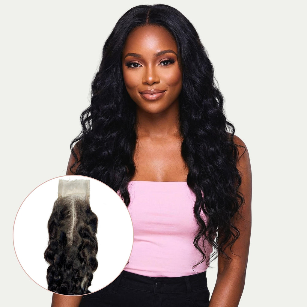 Spanish Wave 2x6 HD Lace Human Hair Closure - Private Label