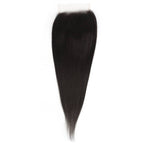 Straight 5x5 Transparent Lace Human Hair Closure - Private Label