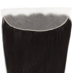 Brazilian Straight 13x4 Transparent Lace Human Hair Frontal - Private Label