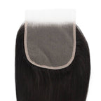 Straight 5x5 Transparent Lace Human Hair Closure - Private Label