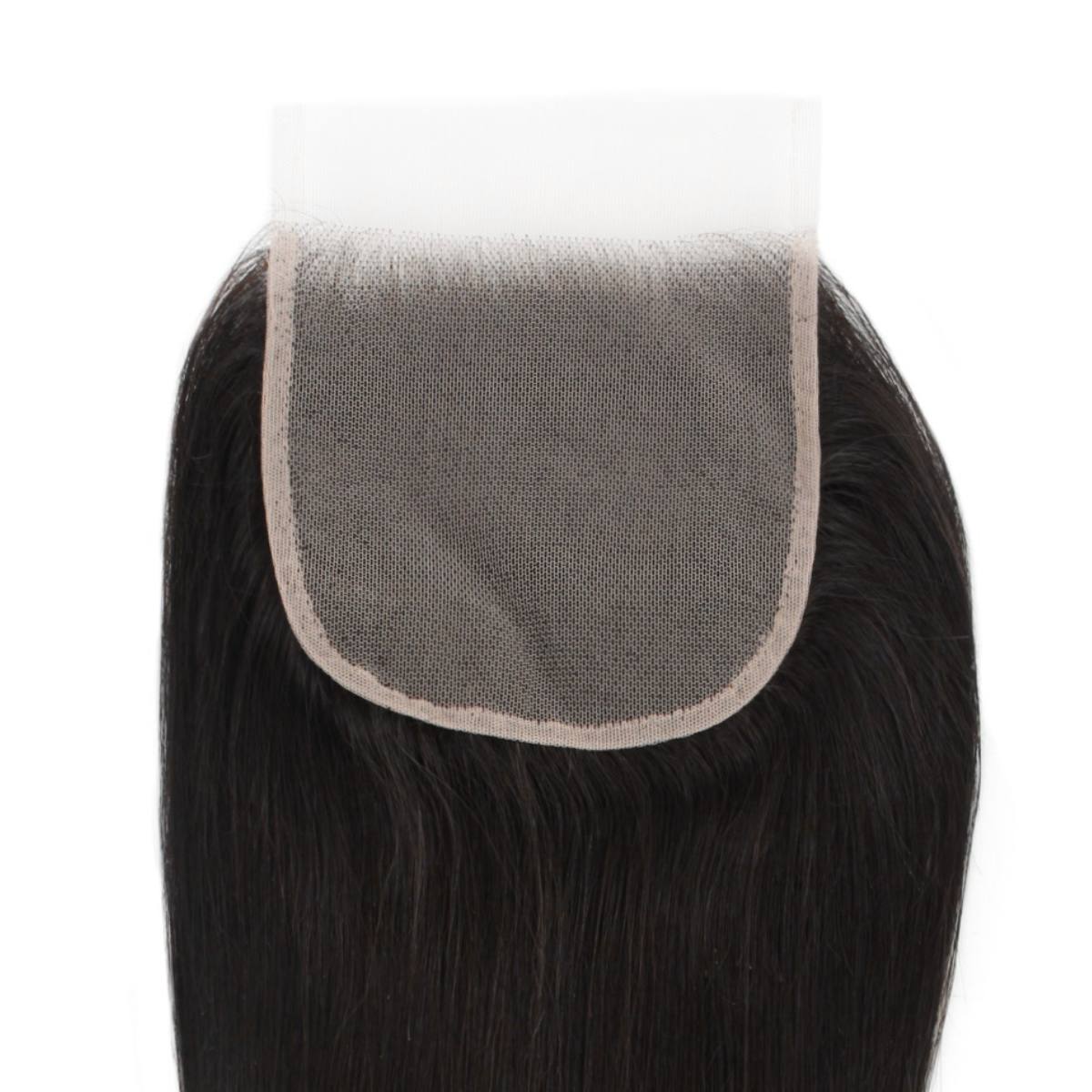Straight 5x5 Transparent Lace Human Hair Closure - Private Label