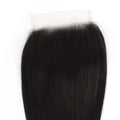 Straight 5x5 Transparent Lace Human Hair Closure - Private Label