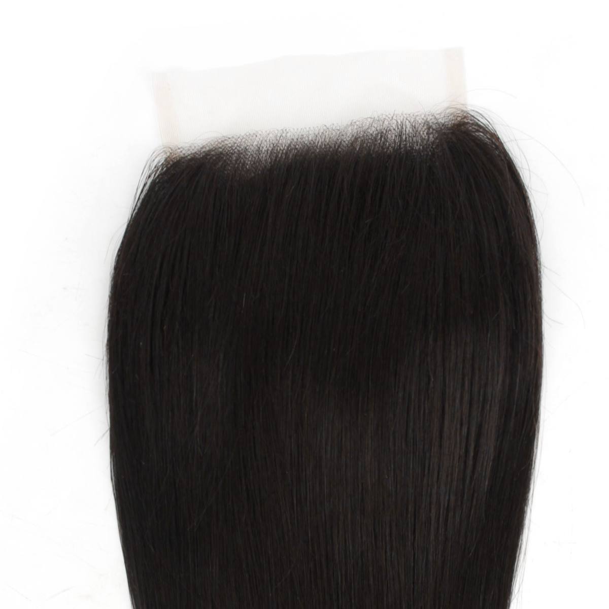 Straight 5x5 Transparent Lace Human Hair Closure - Private Label