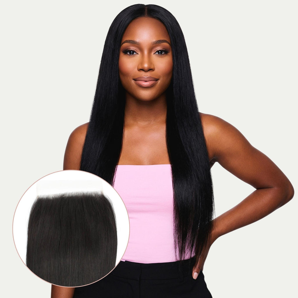 Straight 7x7 HD Lace Human Hair Closure - Private Label