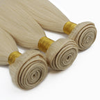 Straight Blonde 100% Human Hair Bundle Deals - Private Label