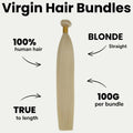 Straight Blonde 100% Human Hair Bundles - Private Label