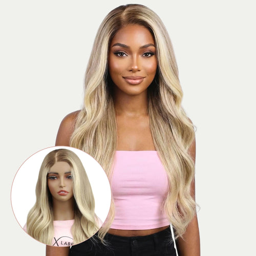 Taylor Glueless 5x5 HD Lace Professionally Colored 100% Human Hair Closure Wig - Private Label