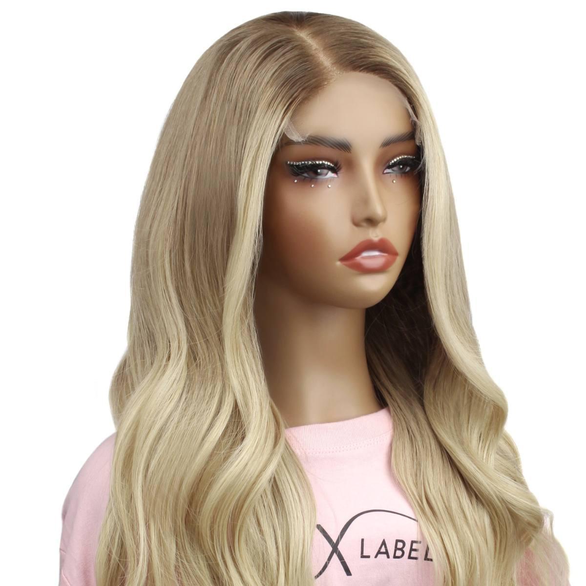 Taylor Glueless 5x5 HD Lace Professionally Colored 100% Human Hair Closure Wig - Private Label