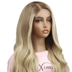 Taylor Glueless 5x5 HD Lace Professionally Colored 100% Human Hair Closure Wig - Private Label