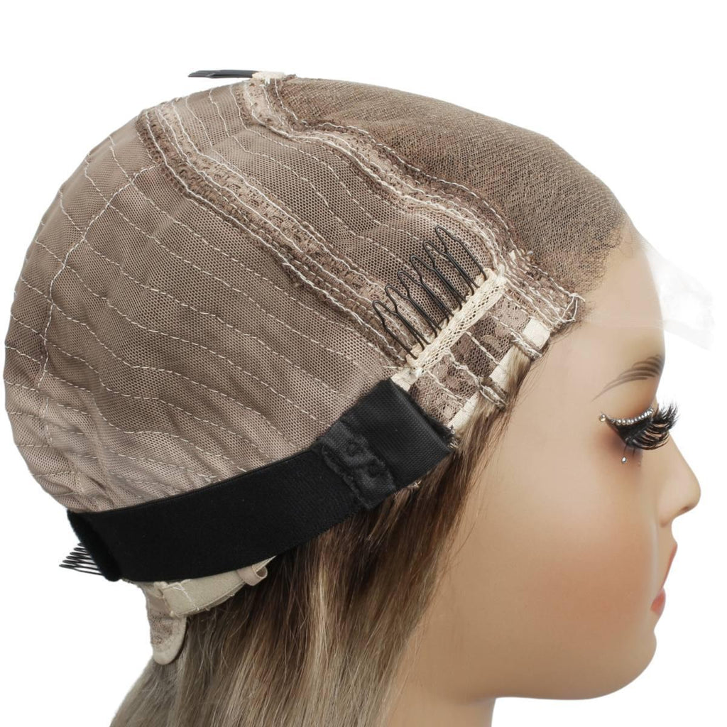 Tiffany Glueless 5x5 HD Lace Professionally Colored 100% Human Hair Closure Wig - Private Label