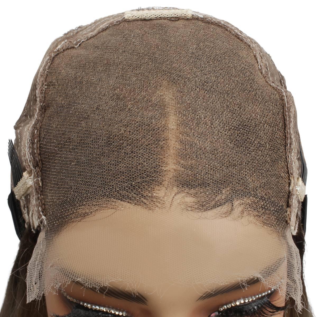 Tiffany Glueless 5x5 HD Lace Professionally Colored 100% Human Hair Closure Wig - Private Label