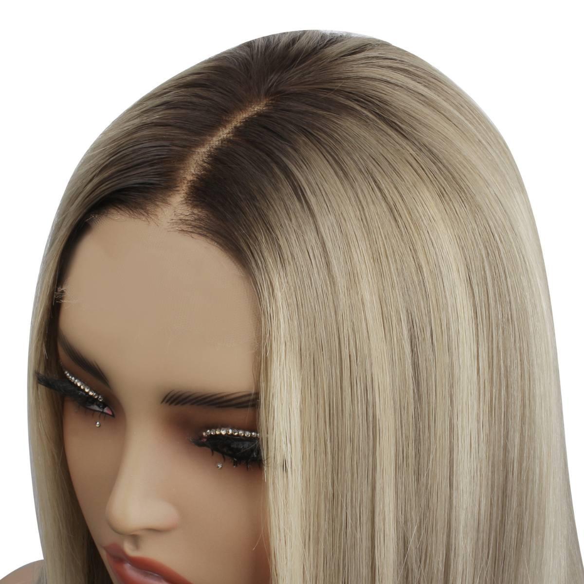 Tiffany Glueless 5x5 HD Lace Professionally Colored 100% Human Hair Closure Wig - Private Label