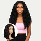 Tight Curl 2x6 HD Lace Closure 100% Human Hair Glueless Wig - Private Label