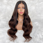 Victoria Glueless 5x5 HD Lace Professionally Colored 100% Human Hair Closure Wig - Private Label
