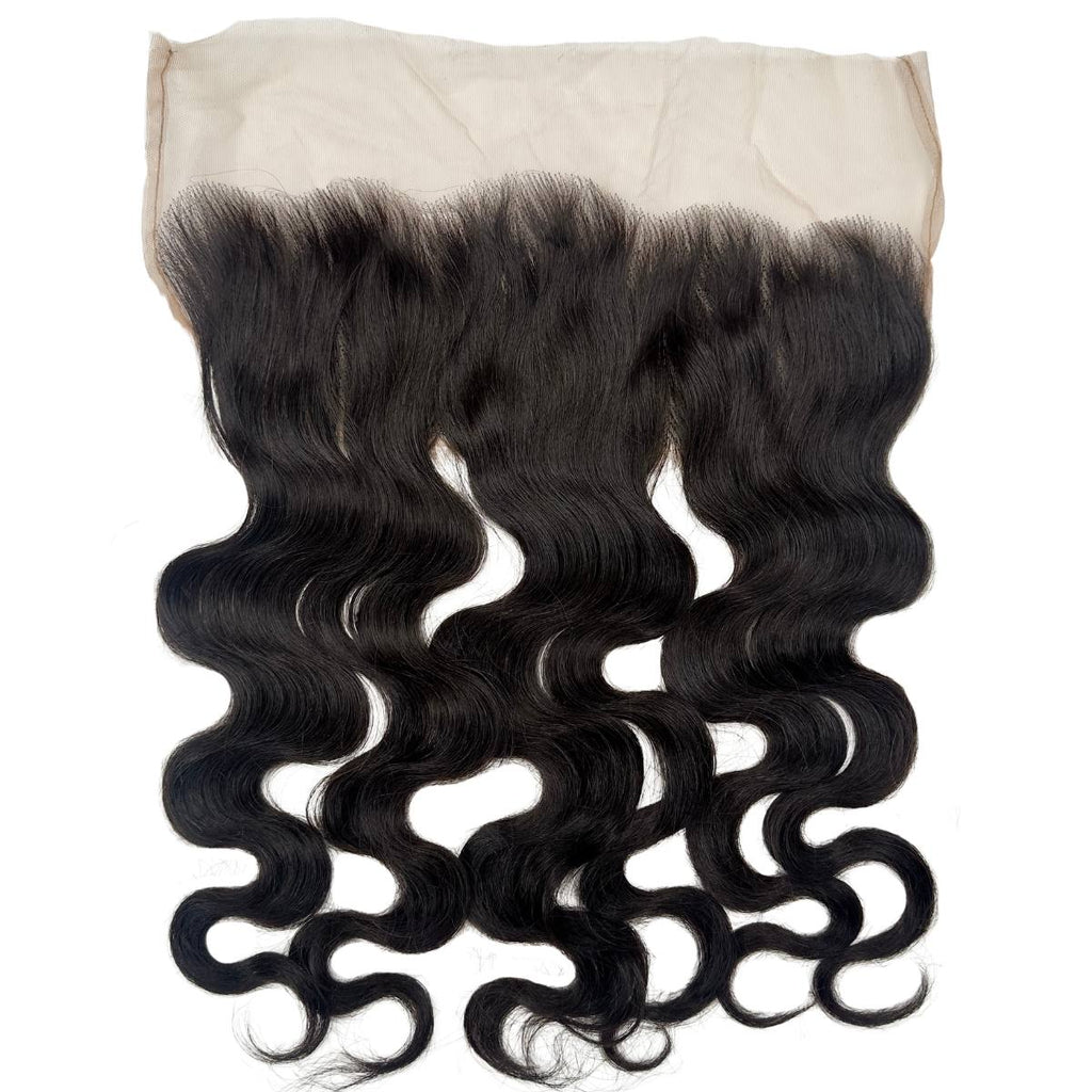 Raw Vietnamese Body Wave 13x4 Swiss Lace Human Hair Frontal - Private Label