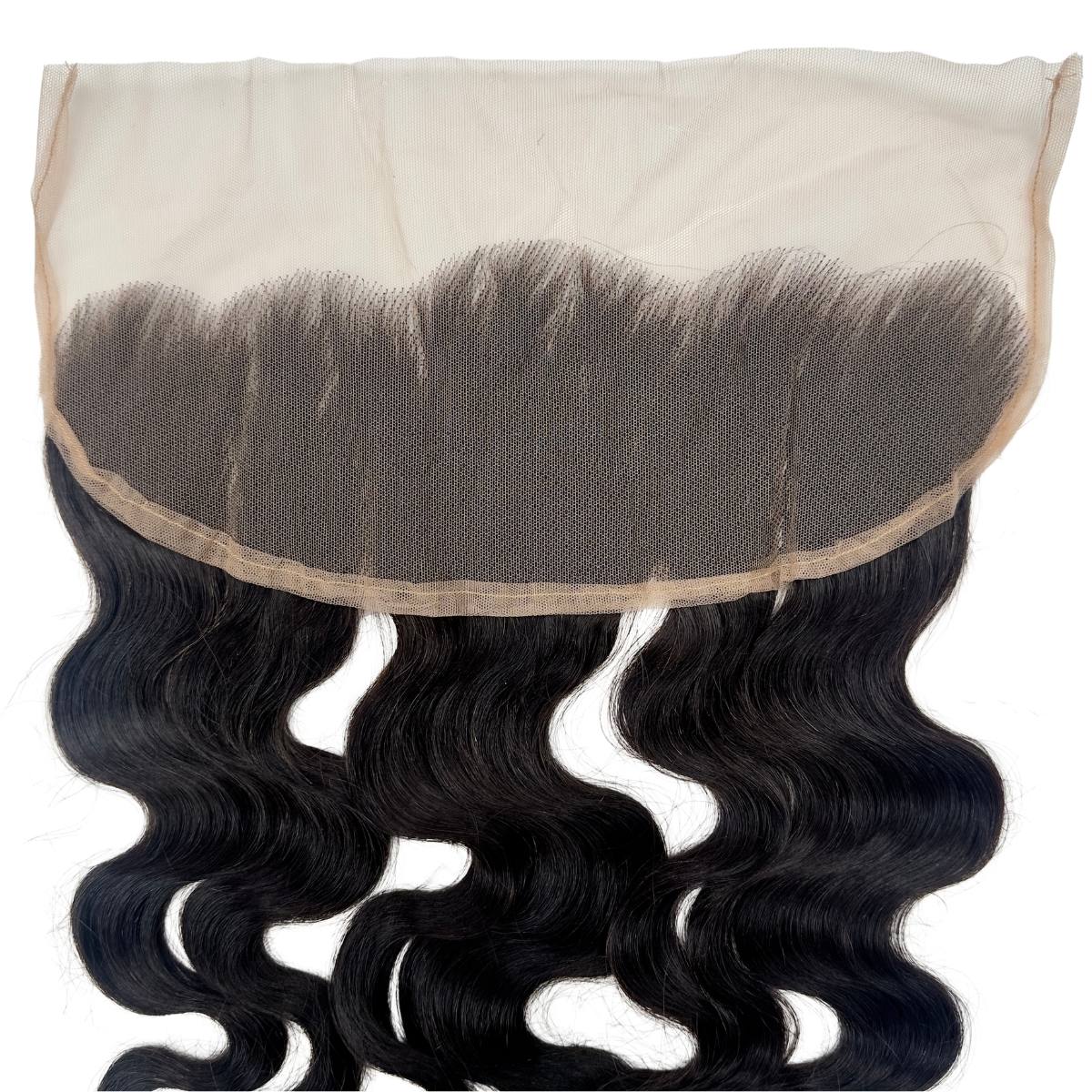 Raw Vietnamese Body Wave 13x4 Swiss Lace Human Hair Frontal - Private Label