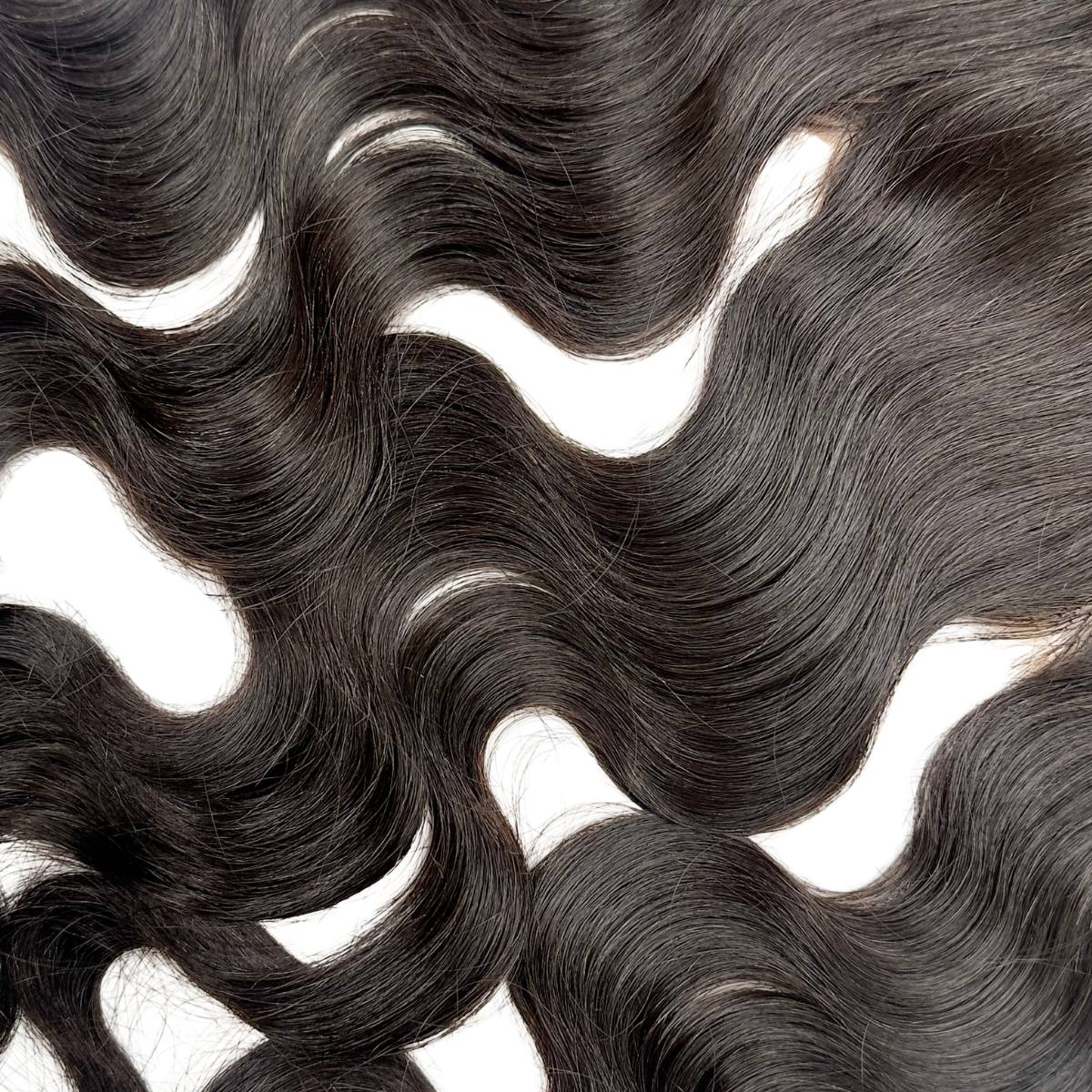 Raw Vietnamese Body Wave 13x4 Swiss Lace Human Hair Frontal - Private Label