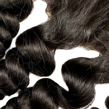 Vietnamese Ripple Curly 13x4 Swiss Lace texture