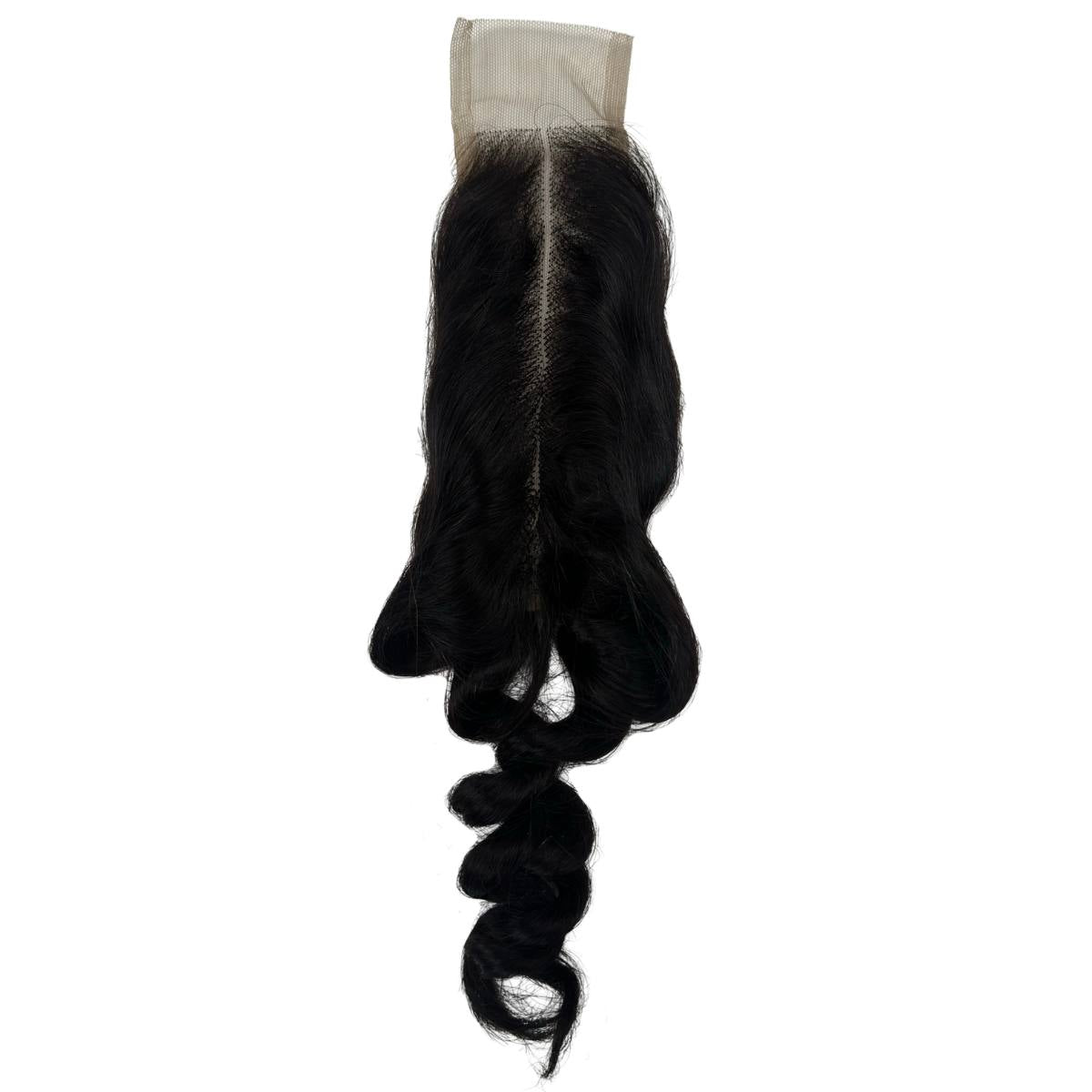 Raw Vietnamese Ripple Curly 2x6 Swiss Lace Human Hair Closure - Private Label