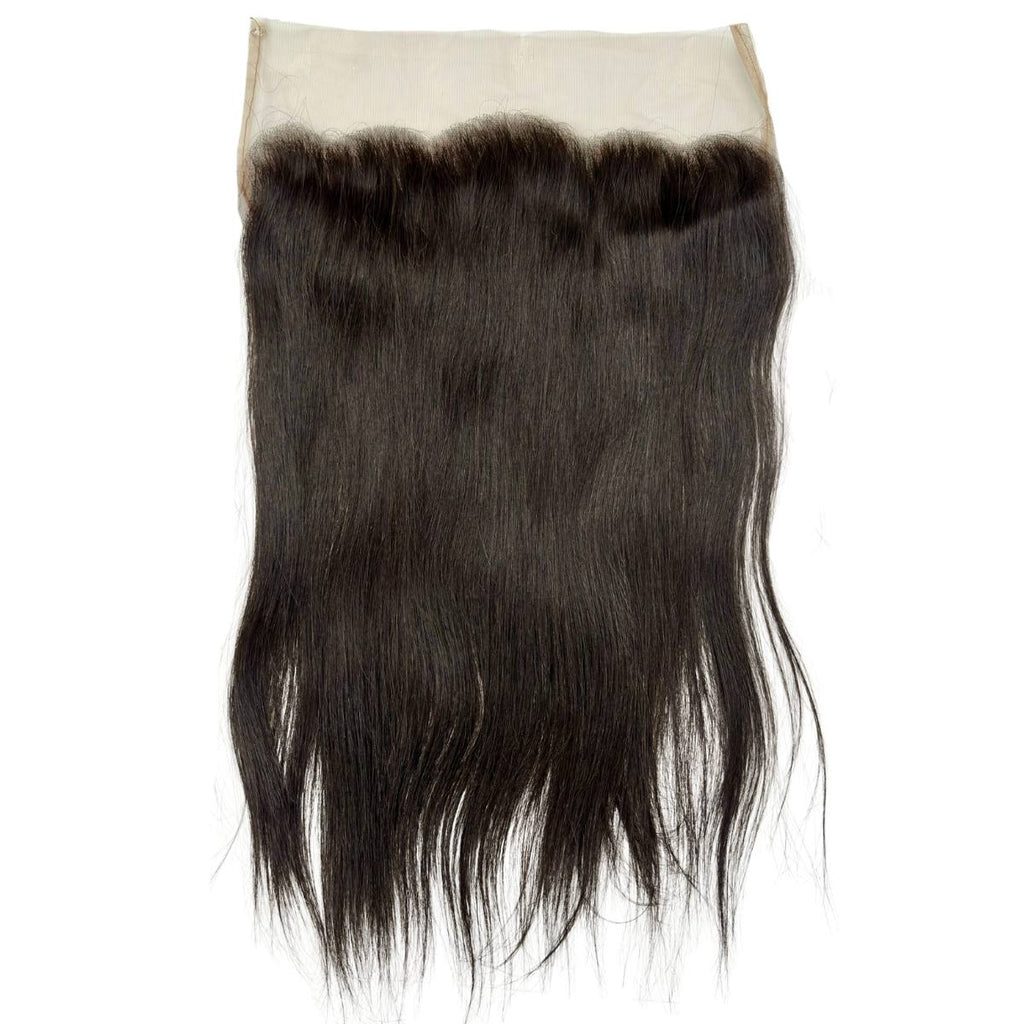 Raw Vietnamese Straight 13x4 Swiss Lace Human Hair Frontal - Private Label