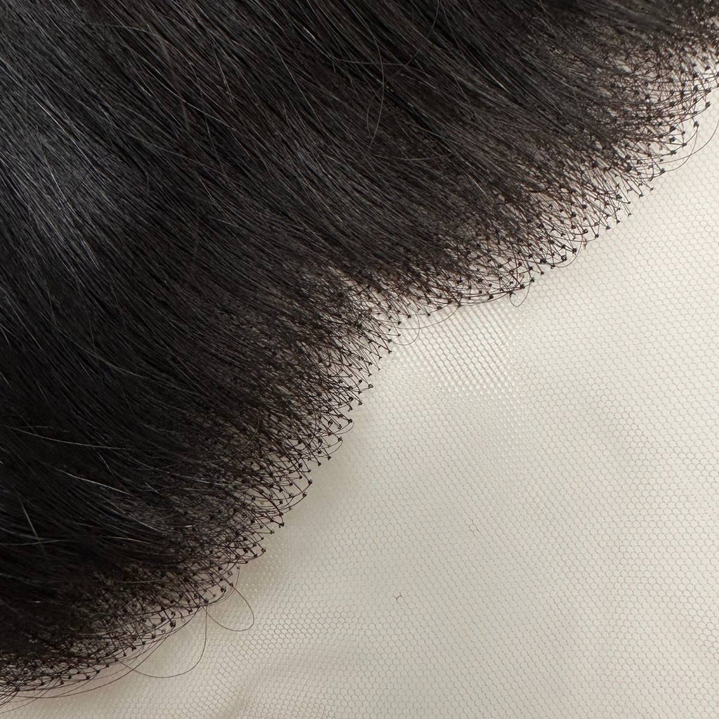 Raw Vietnamese Straight 13x4 Swiss Lace Human Hair Frontal - Private Label