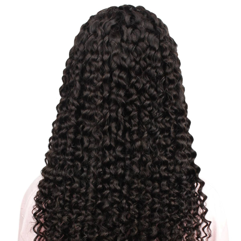 Water Wave Human Hair Half Wig - Private Label
