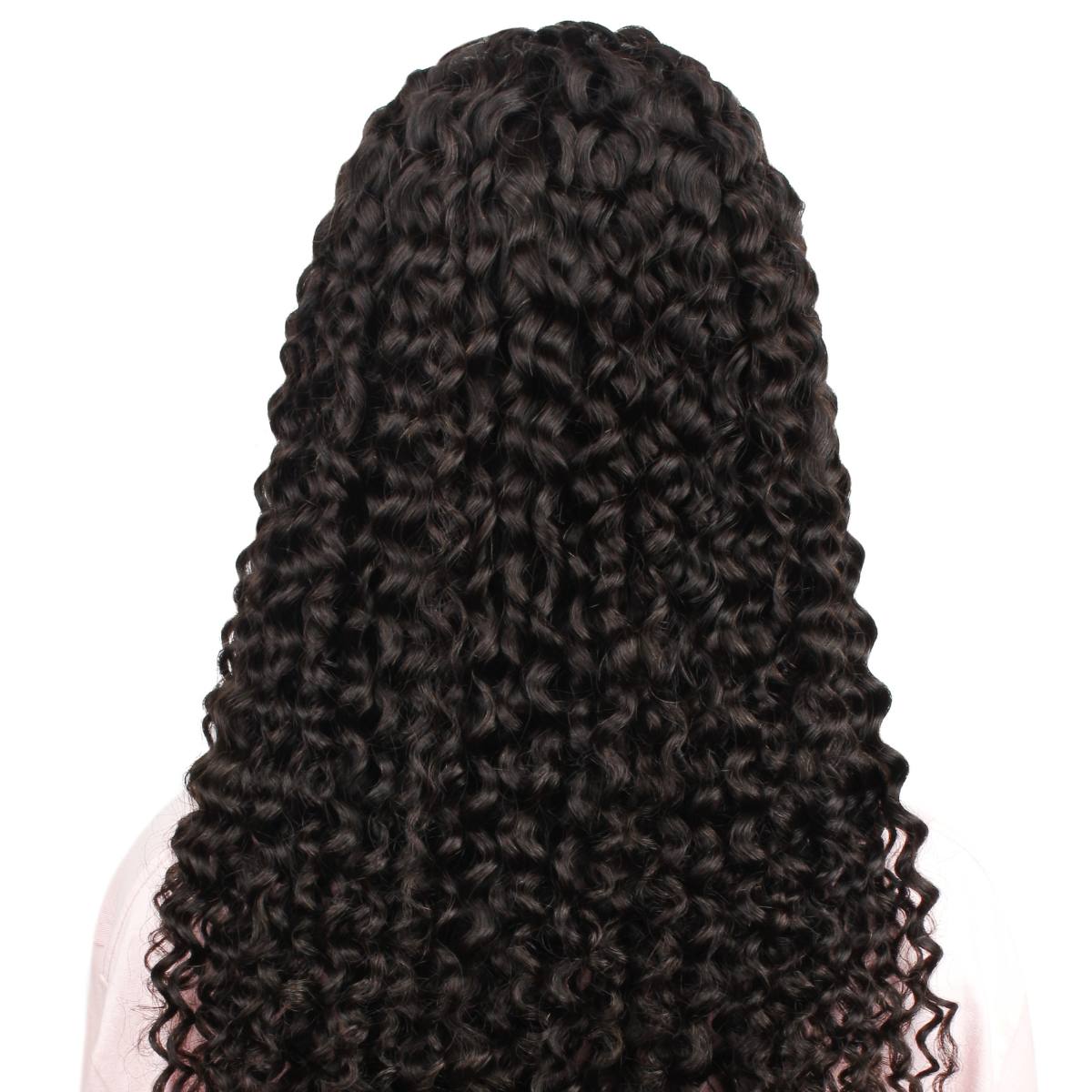 Water Wave Human Hair Half Wig - Private Label