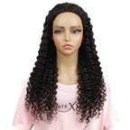 Water Wave Human Hair Half Wig - Private Label