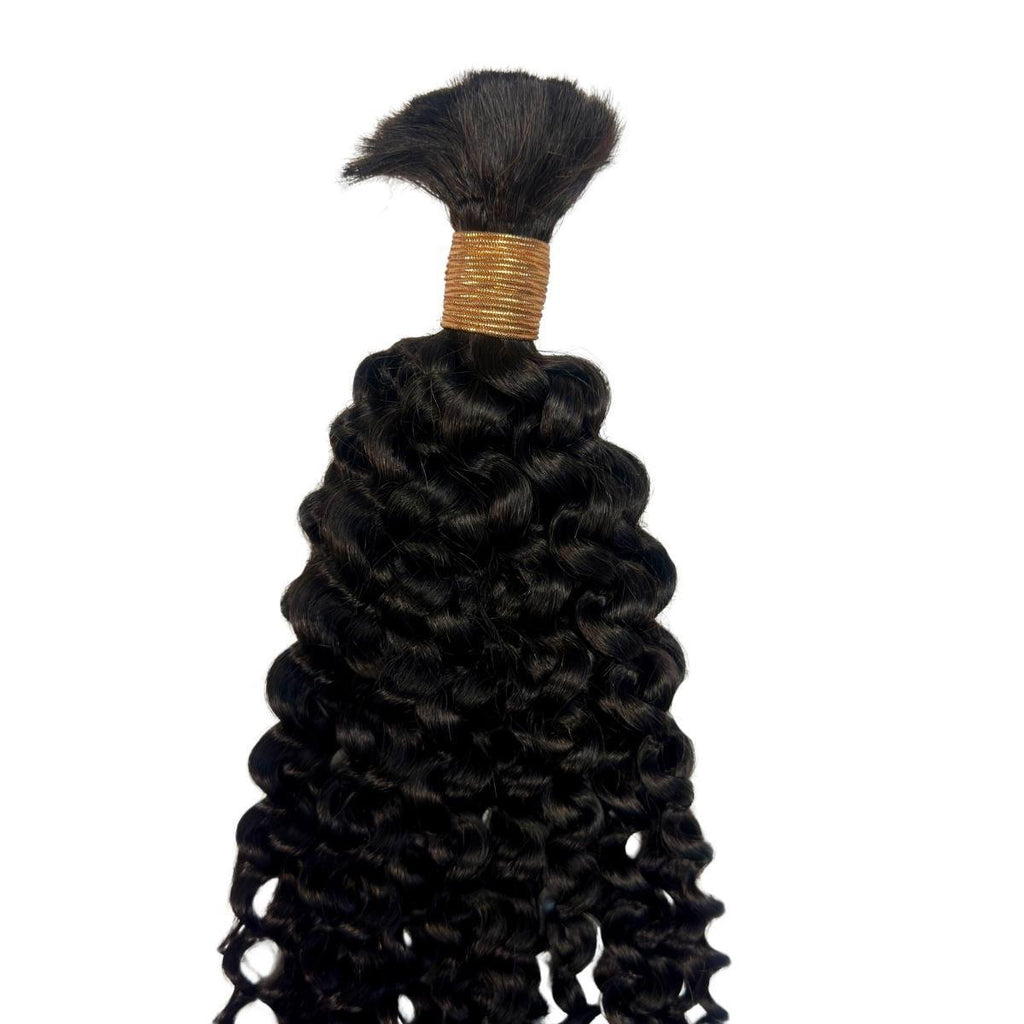 Water Wave Bulk 100% Human Braiding Hair - Private Label