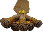 Ash Brown Straight Handtied Wefts - Private Label