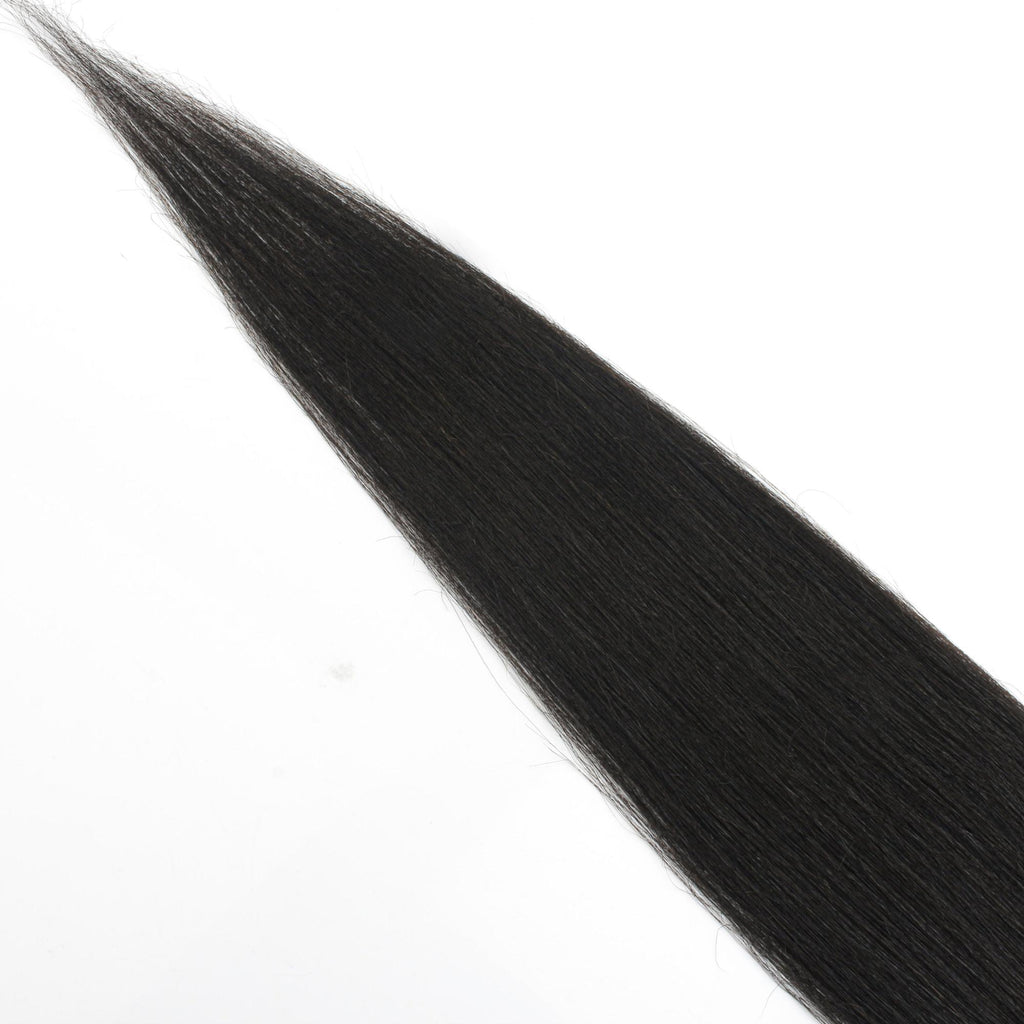 Yaki Straight 2x6 Transparent Lace Human Hair Closure - Private Label