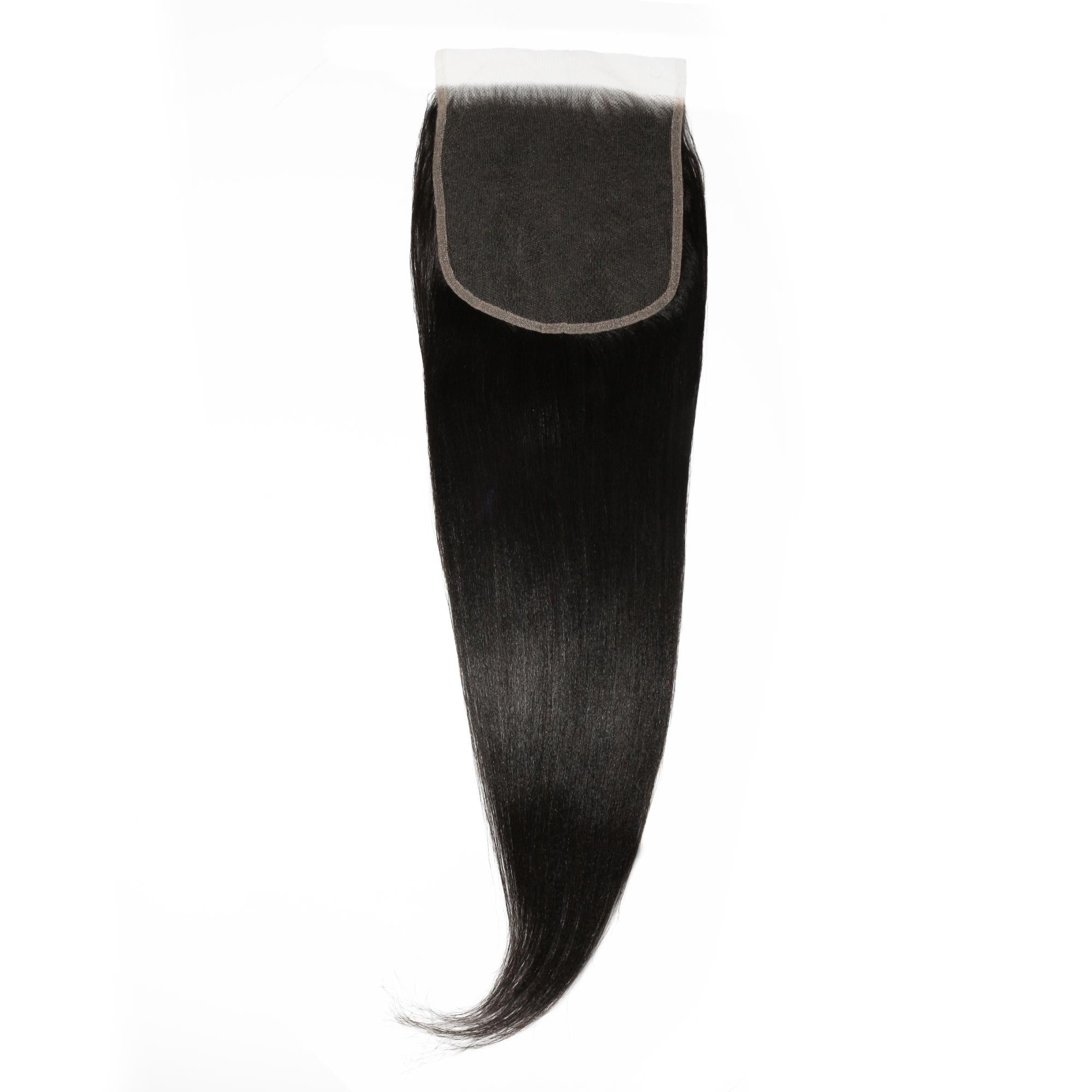 Yaki Straight 6x6 HD Lace Human Hair Closure - Private Label