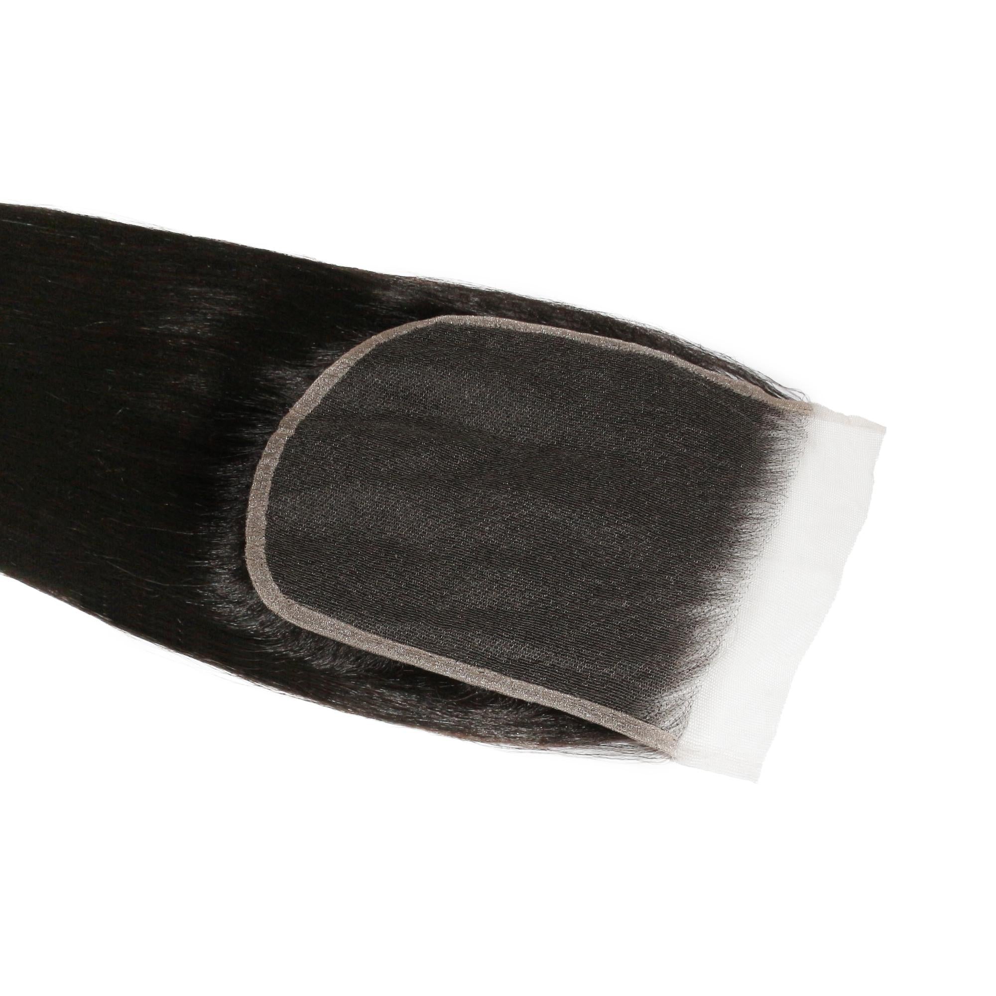 Yaki Straight 6x6 HD Lace Human Hair Closure - Private Label