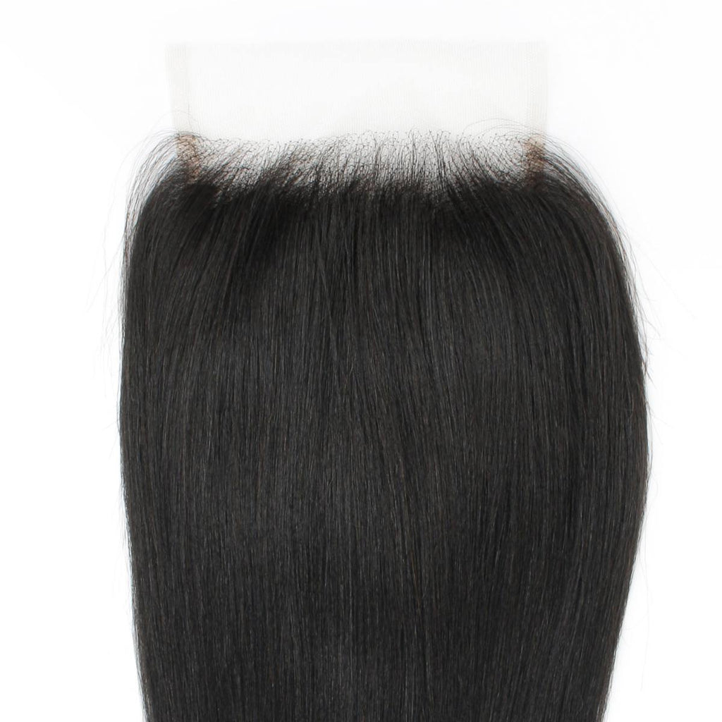 Yaki Straight 5x5 HD Lace Human Hair Closure - Private Label