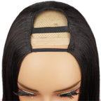 Yaki Straight U Part 100% Human Hair Wig - Private Label