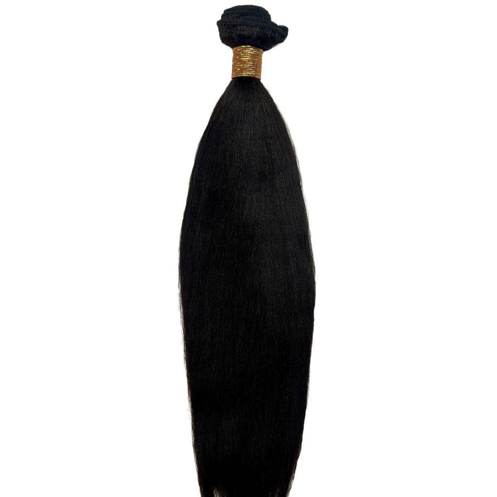 Yaki Straight 100% Human Hair Bundles - Private Label