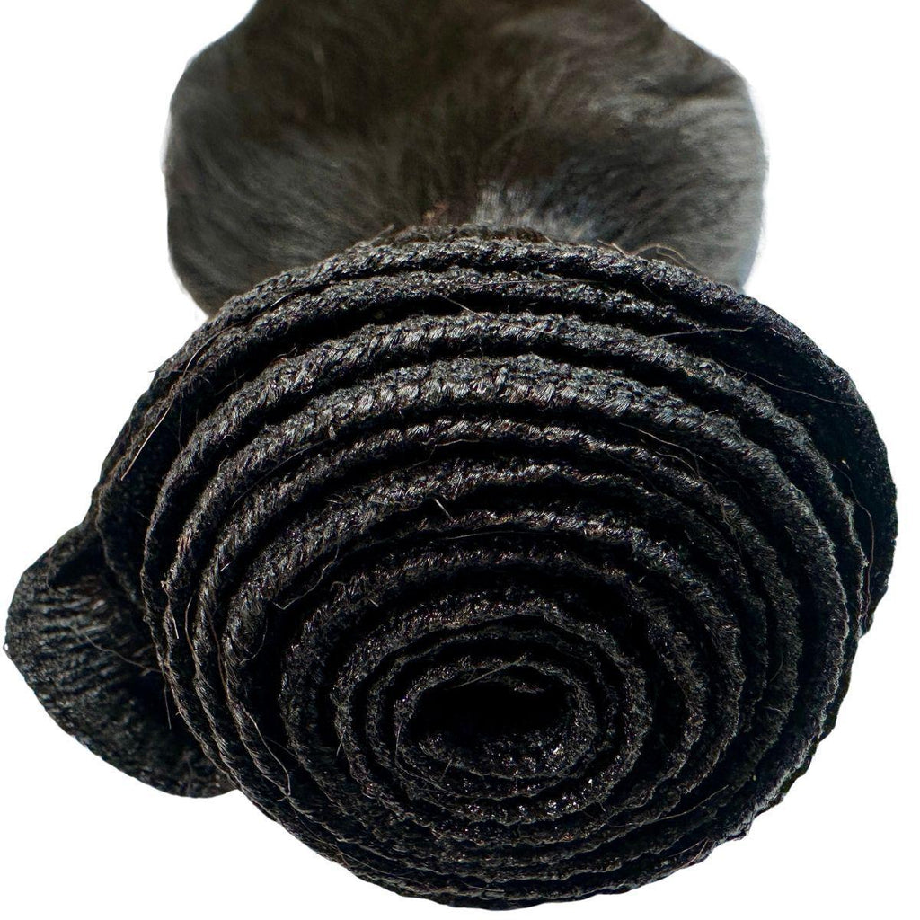 Yaki Straight 100% Human Hair Bundles - Private Label