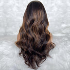 Zaria Glueless 5x5 HD Lace Professionally Colored 100% Human Hair Closure Wig - Private Label