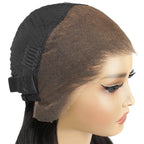 Jet Black Straight 13x4 HD Lace Front Wig - Private Label