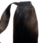 Natural Black 100% Human Hair Ponytail Extension - Private Label