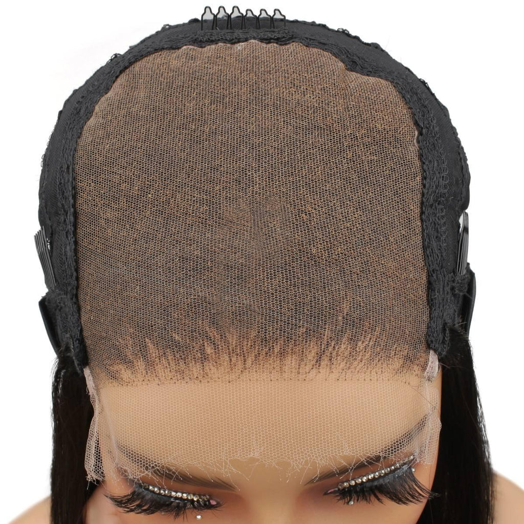 Straight 5x5 HD Lace Closure 100% Human Hair Bob Wig - Private Label