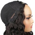 Messy Curl V Part 100% Human Hair Wig - Private Label