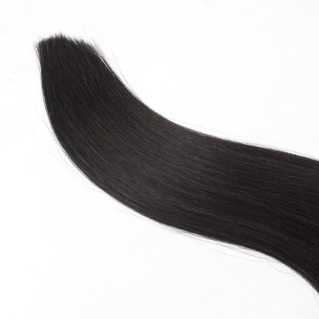 Raw Straight 100% Human Hair Machine Injection Tape - In - Private Label