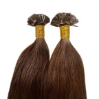 Dark Brown Straight Flat - Tip - Private Label