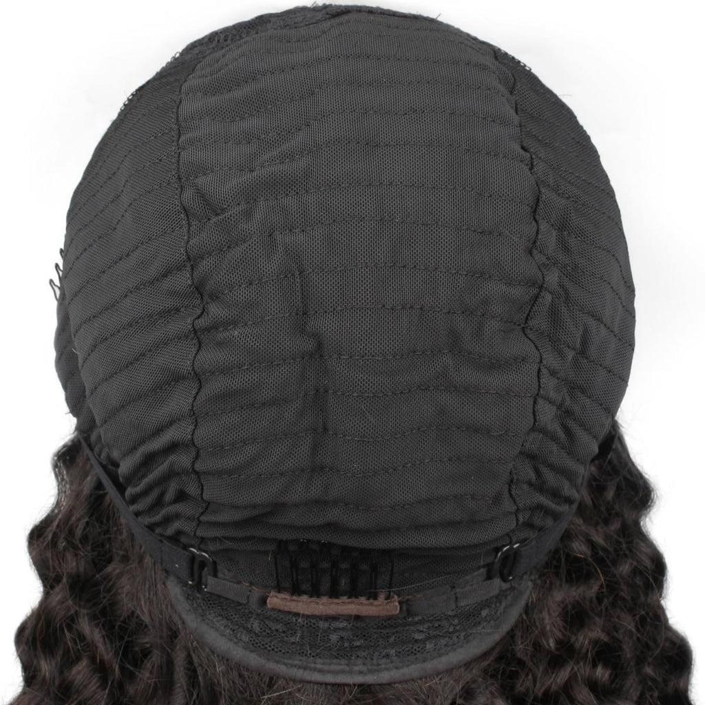 Kinky Curly V Part 100% Human Hair Wig - Private Label